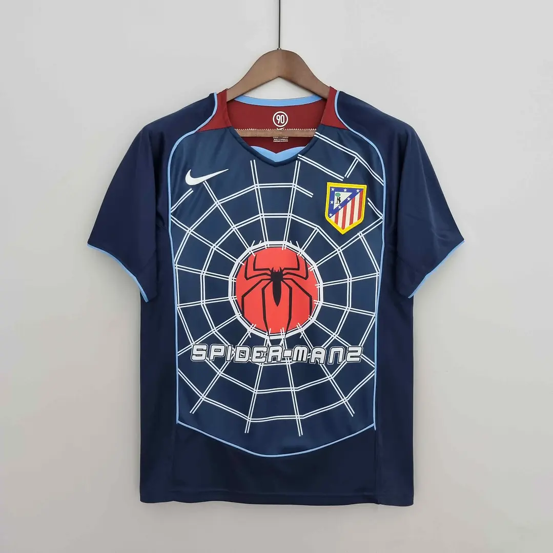 Atlético de Madrid Retro Away "Spider-Man 2" Jersey 04/05