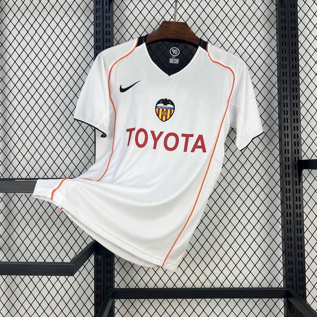 Valencia Retro Home Jersey 04/05