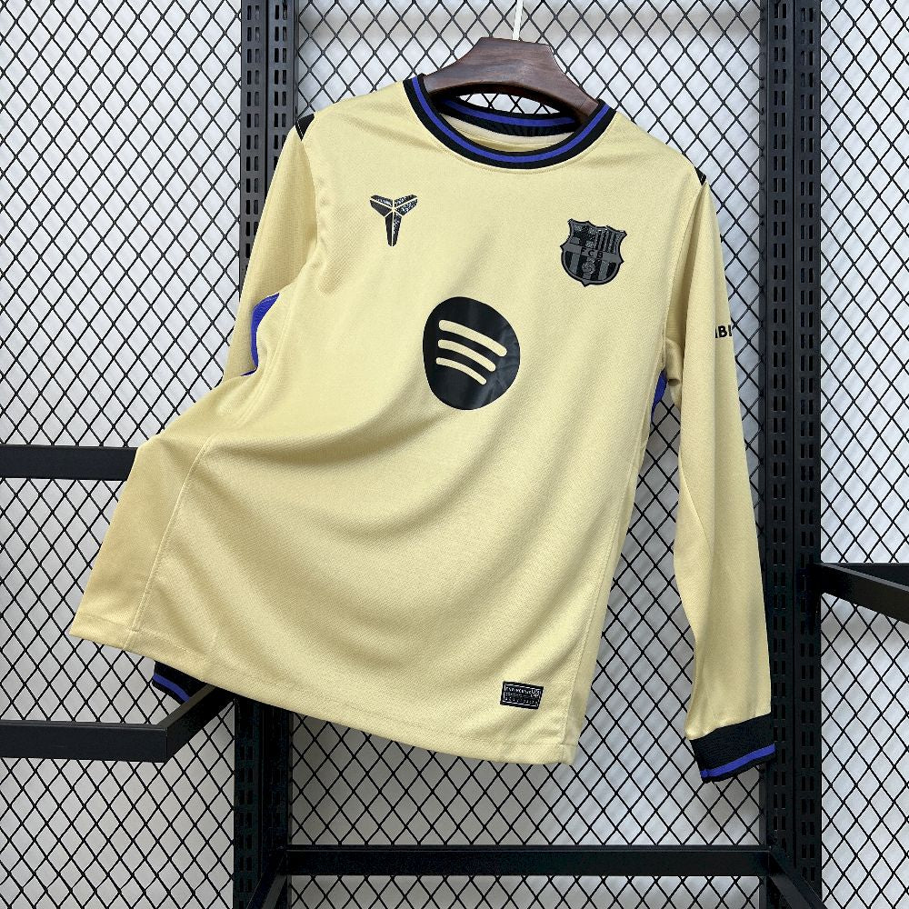 Barcelona Away Long Sleeve Jersey 25/26