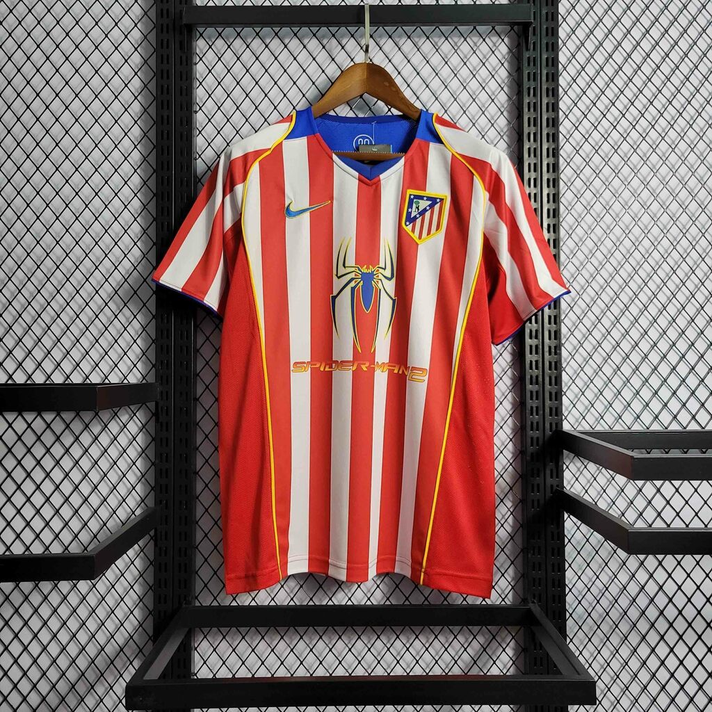 Atlético de Madrid Retro Home "Spider-Man 2" Jersey 04/05