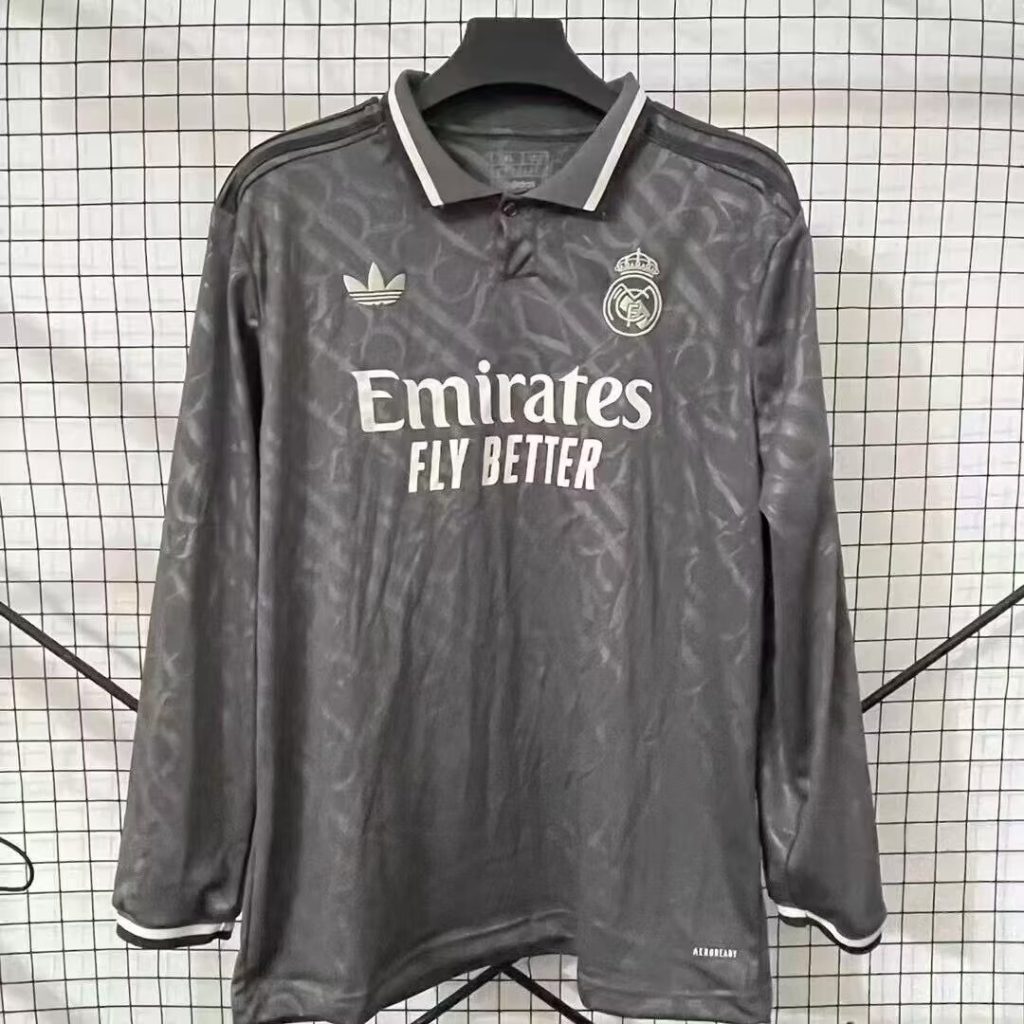 Real Madrid Third Long Sleeve Jersey 24/25