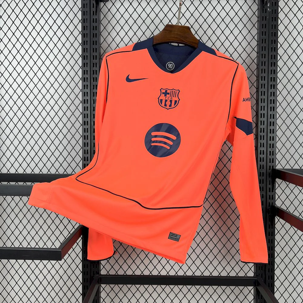 Barcelona Third Long Sleeve Jersey 25/26