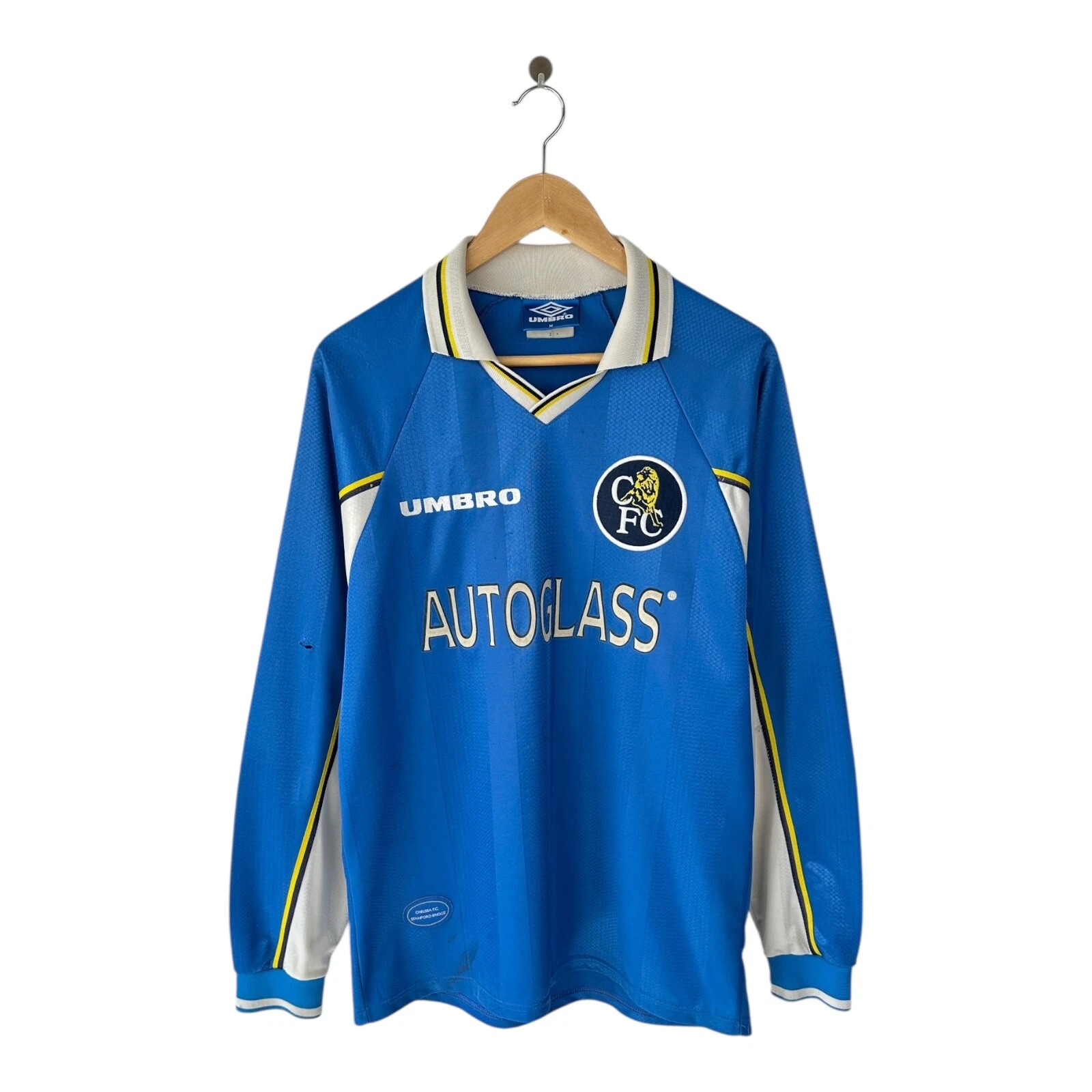 Chelsea Retro Home Long Sleeve Jersey 97/99