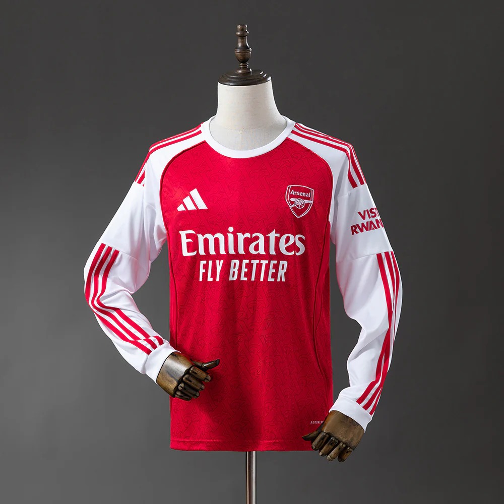Arsenal Home Long Sleeve Jersey 25/26