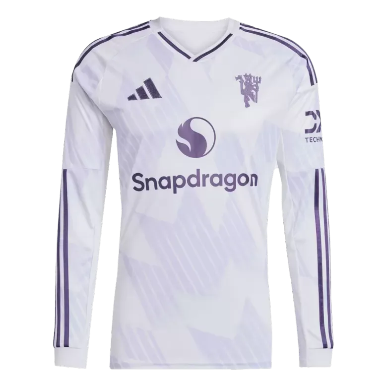 Manchester United Away Long Sleeve Jersey 25/26