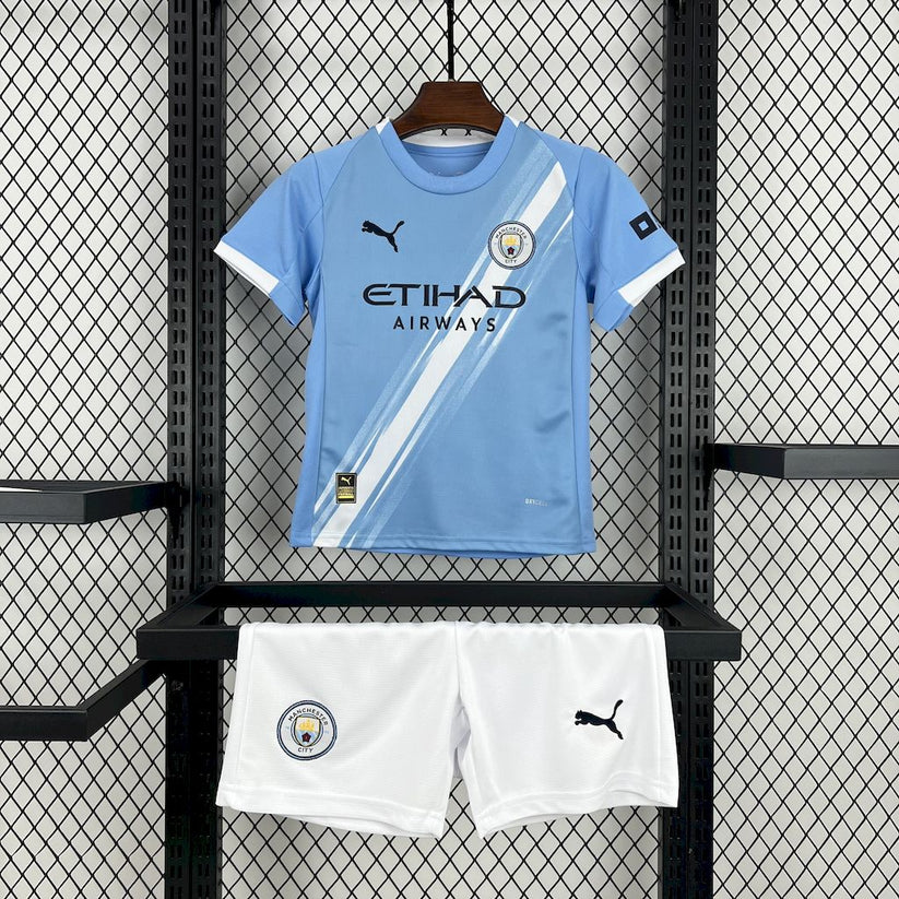 Manchester City Home Kids Kit 25/26