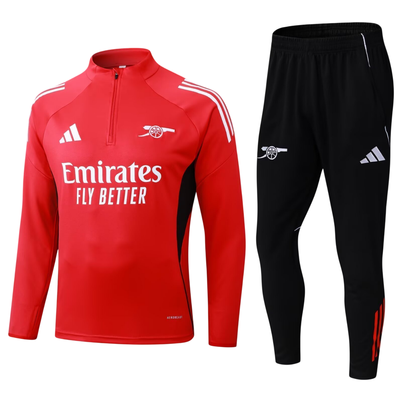 Arsenal Red & Black Training Tracksuit 25/26