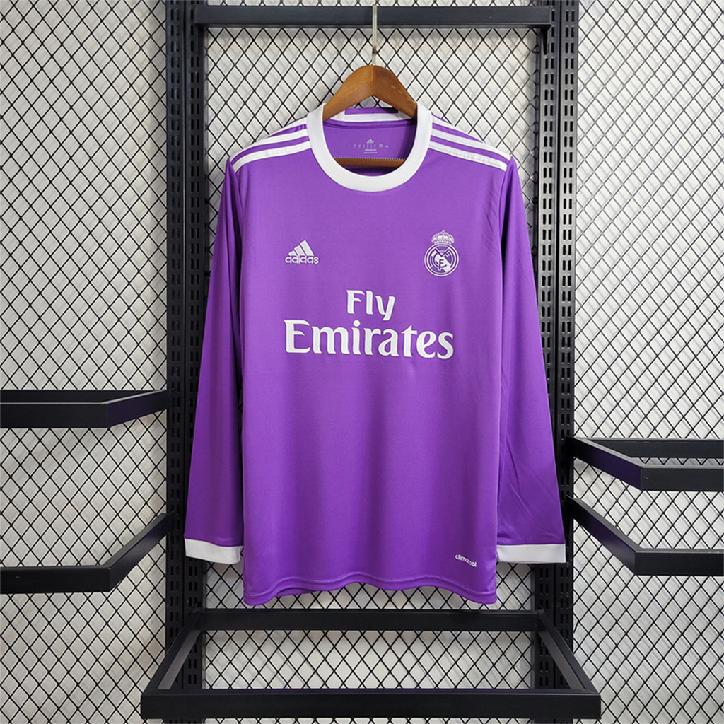 Real Madrid Away Long Sleeve Jersey 16/17