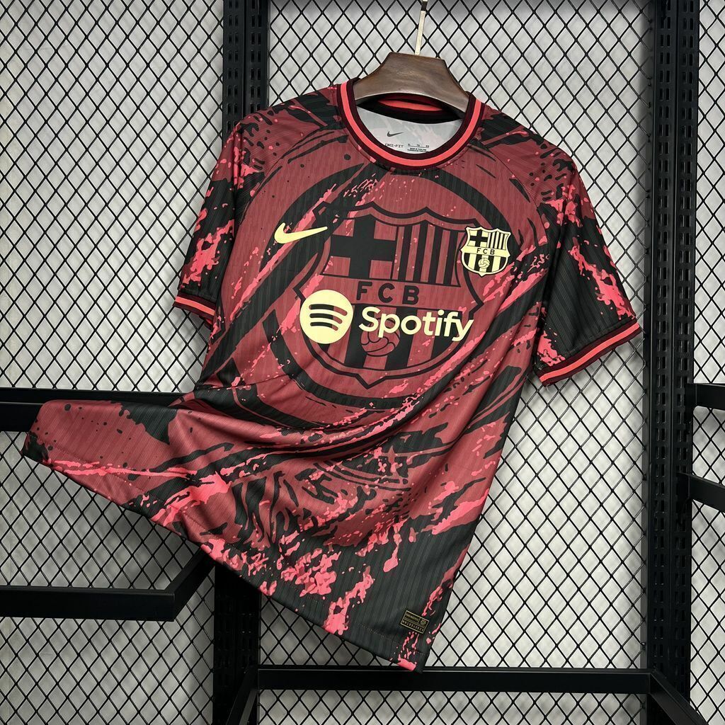Barcelona Crimson & Black Concept Kit Jersey 24/25