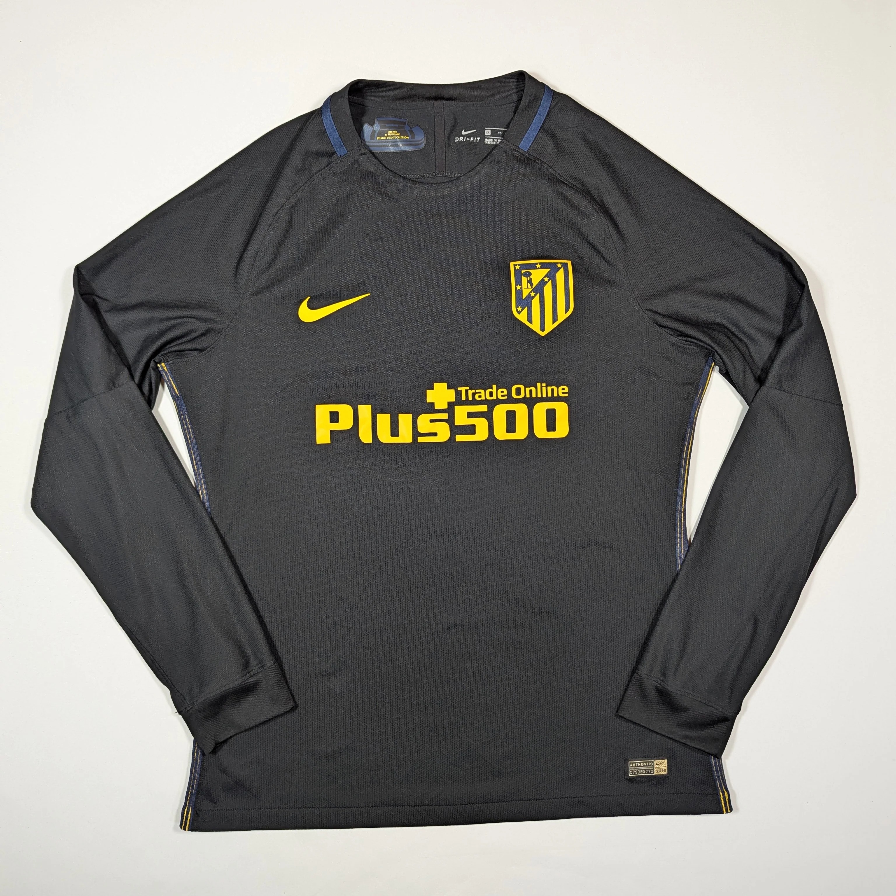 Atlético de Madrid Away Long Sleeve Jersey 16/17