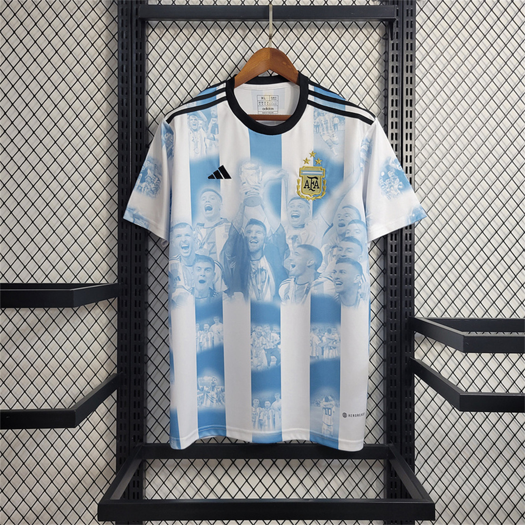 Argentina World Champions Tribute Jersey 2022