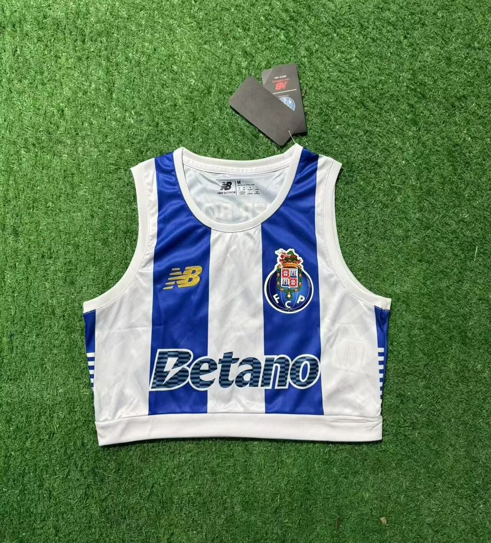 Porto Home Crop Top Jersey 25/26