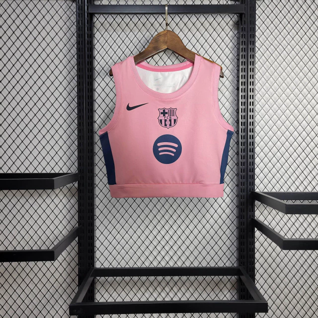 Barcelona Special Edition Pink Crop Top Jersey 25/26