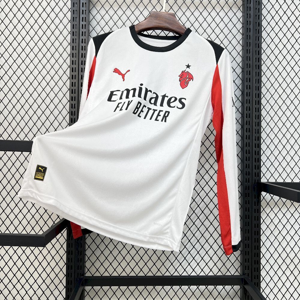 Milan Away Long Sleeve Jersey 25/26
