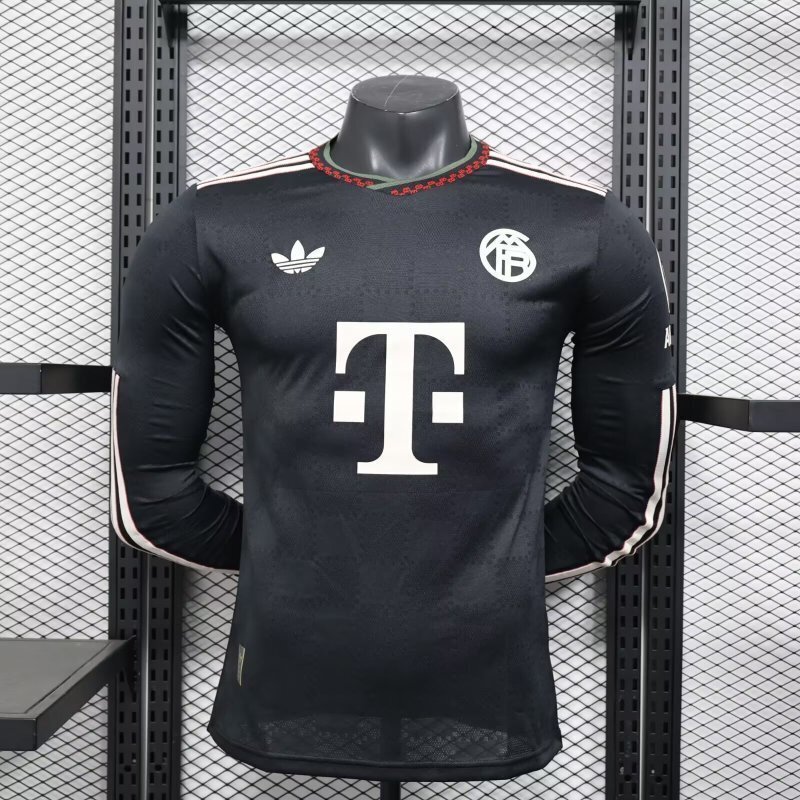 Bayern Third Long Sleeve Jersey 25/26 - Player Version