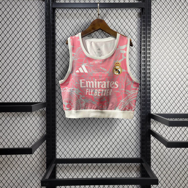 Real Madrid Pink Dragon Concept Kit Crop Top 25/26