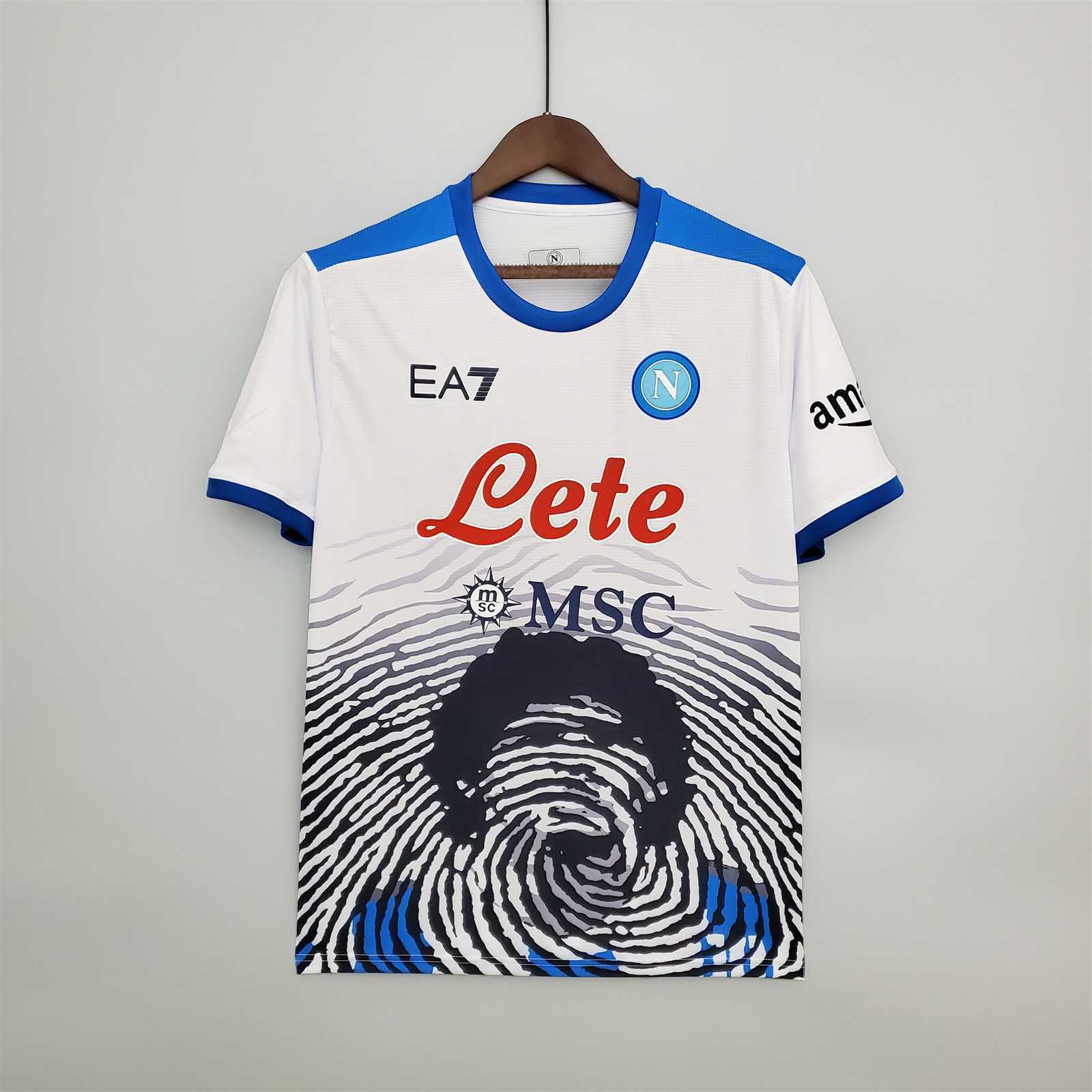 Napoli Maradona Special Edition White Jersey 21/22